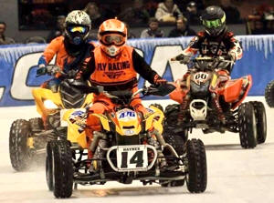 Amateur Quads with World Championship ICE Racing